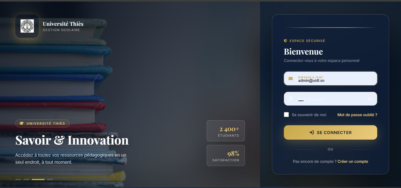 Image principale du projet Système de Gestion Scolaire